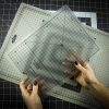 Transparent cutting mat